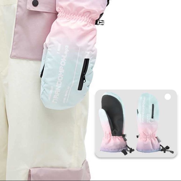 Random Pow Ski gloves - Picture 2 of 2